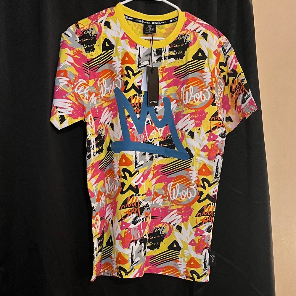 Vibrant Multicolor Graphic Tee